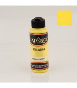 Cadence Akrilik Boya 0590 Kavun Sarı Ahşap Boyası 120ML