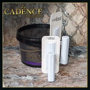 Cadence Concrete Stucco Gri Kalın Son Kat Beton Kaplama 10KG