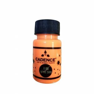 Cadence Gece Parlayan Boya - 580 Turuncu - Glow in Dark 50ml