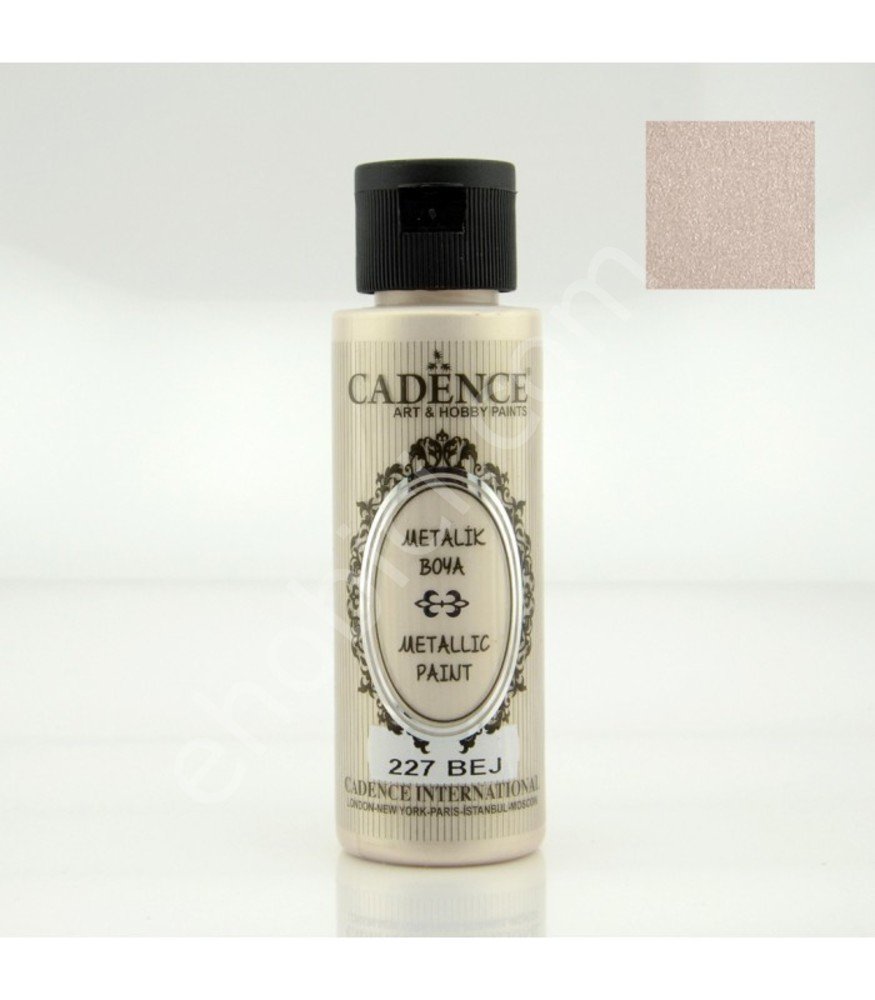 Cadence Metalik Boya - 227 Bej 70ML