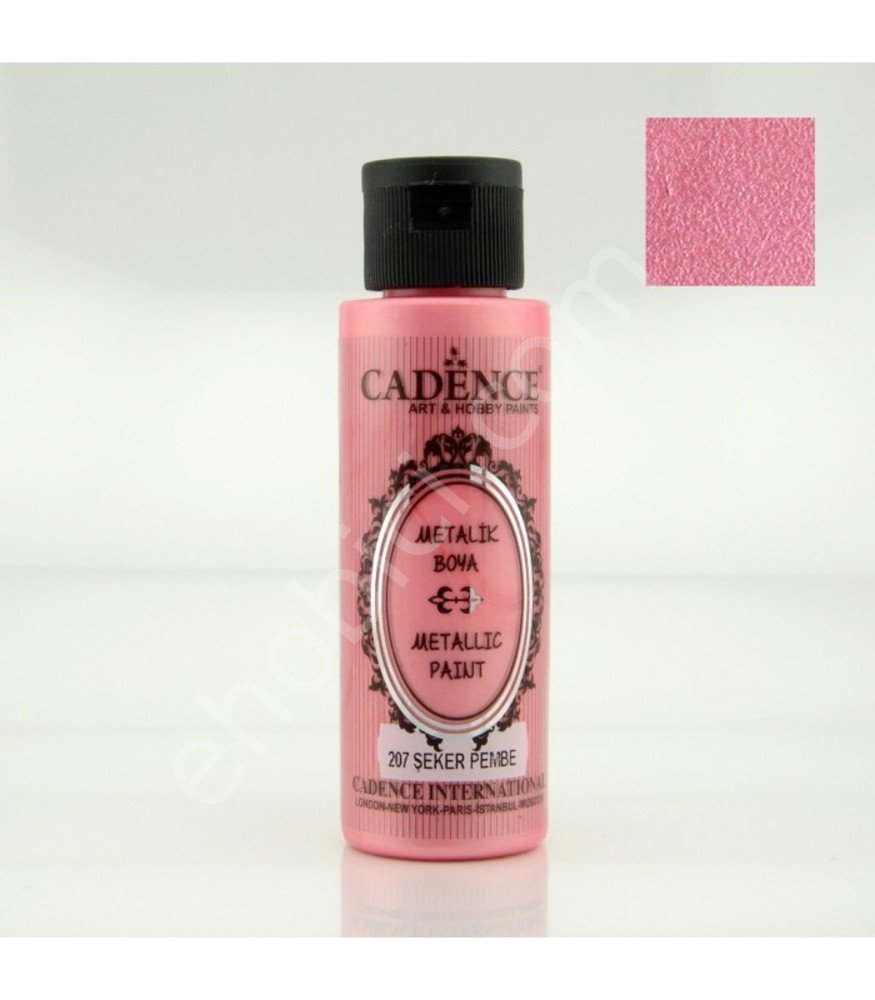 Cadence Metalik Boya - 207 Şeker Pembe 70ML