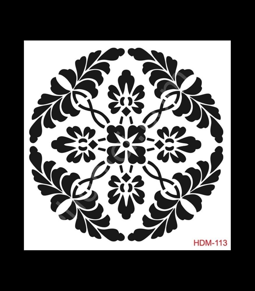 HDM113 Cadence Home Dekor Stencil 25x25