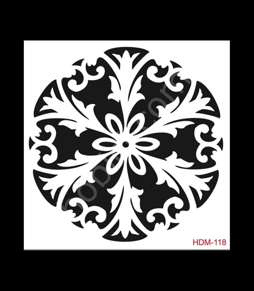 HDM118 Cadence Home Dekor Stencil 25x25