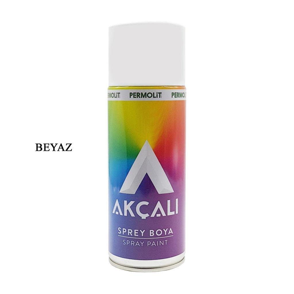 Akçalı Sprey Boya - Parlak Beyaz 400ML