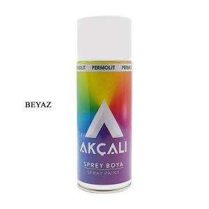 Akçalı Sprey Boya - Parlak Beyaz 400ML